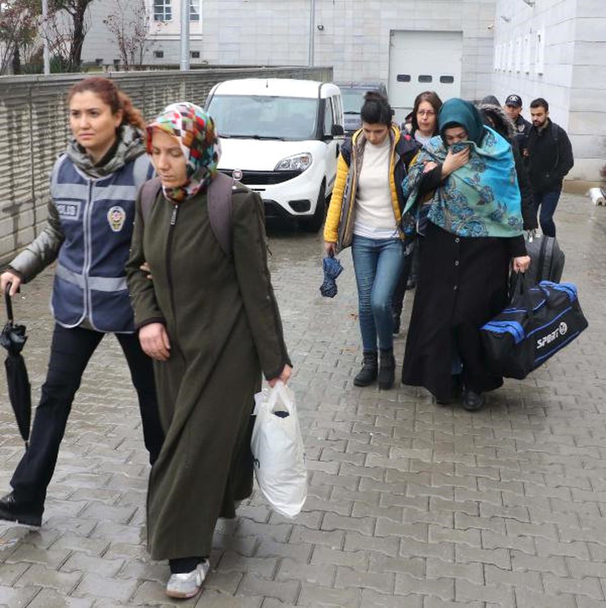 Samsun\'da 13 Bylock Şüphelisi Adliyeye Sevk Edildi