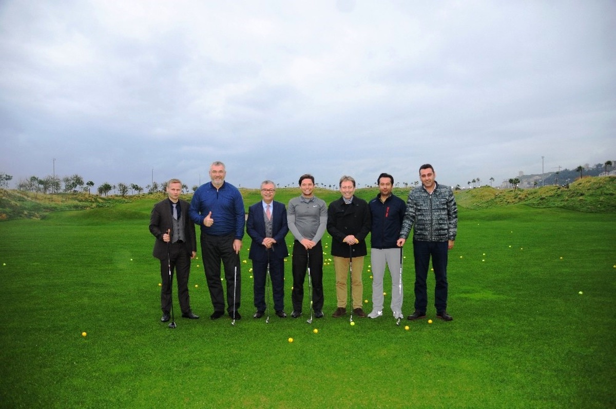 Samsun Golf Sahası, Ukrayna Golf Federasyonu Başkanı\'nı Şaşırttı