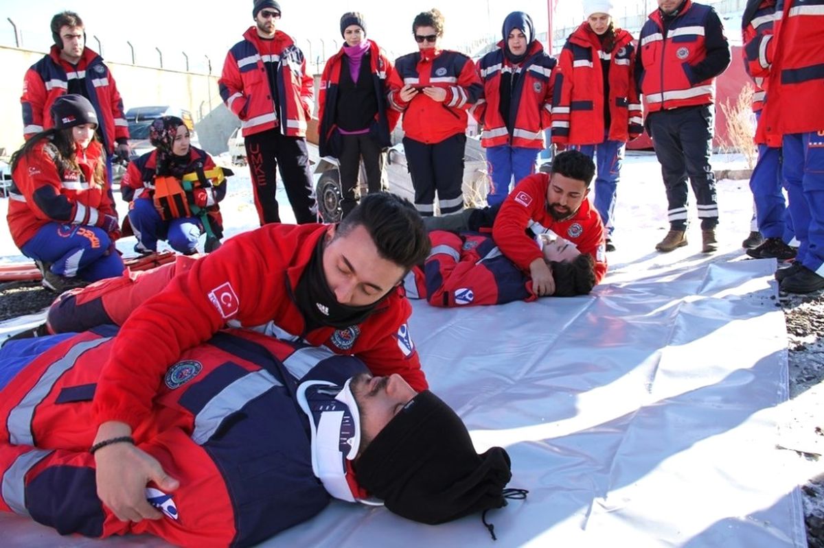 Umke Gönüllüleri Başarılı Tatbikatla Göz Doldurdu