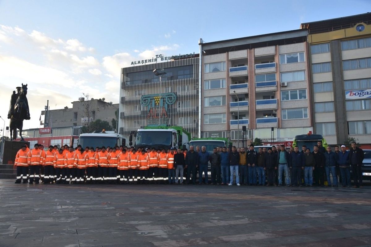 Alaşehir Belediyesi Daha Temiz Bir Kent İçin Çalışıyor