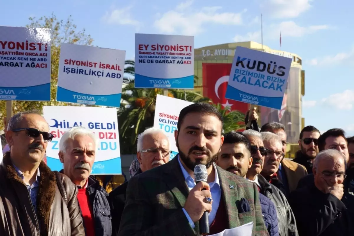 Aydın\'da Kudüs Protestosu