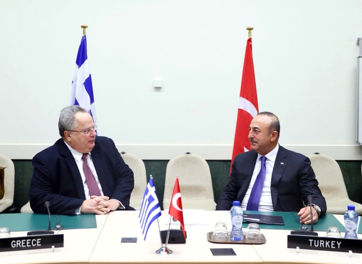 Bakan Çavuşoğlu, Yunan Mevkidaşı Kotzias ile Görüştü