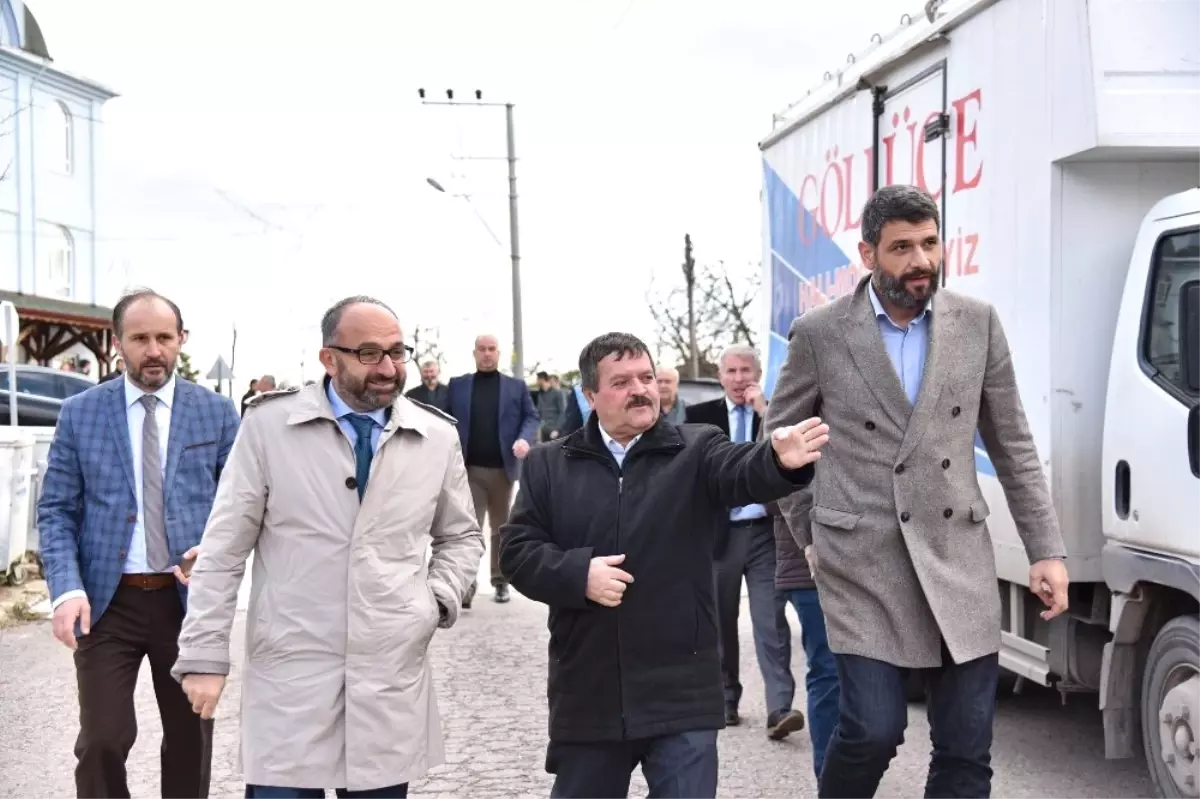 Başkan Üzülmez, Avluburun Mahallesi\'nde İncelemede Bulundu