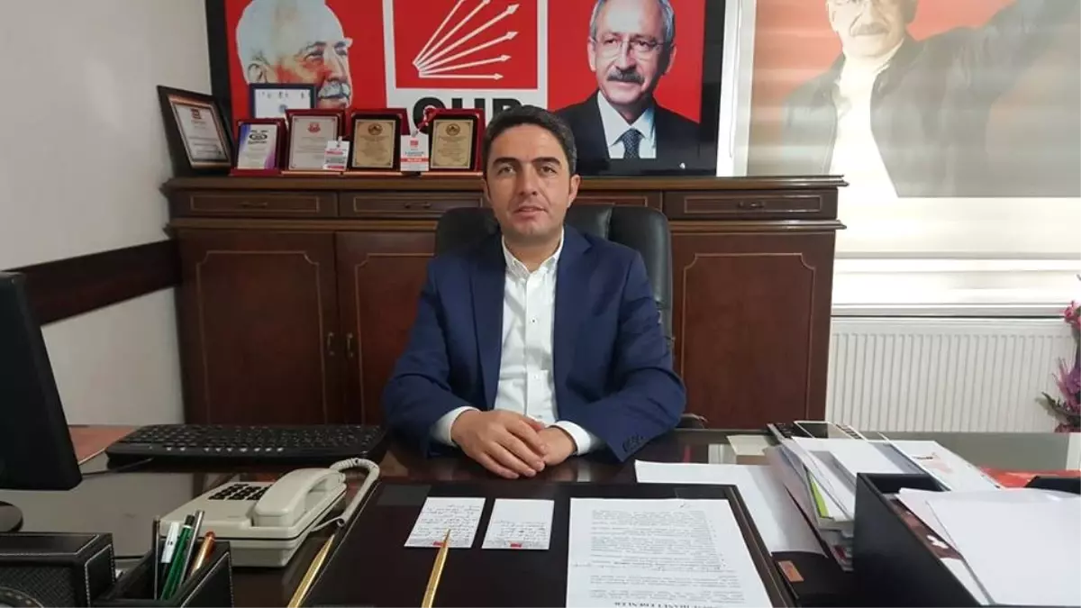 CHP İl Başkanı Kiraz Aday Olmayacağını Açıkladı