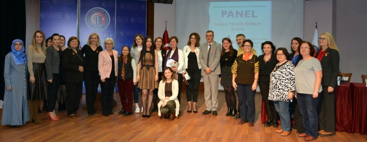 Çomü\'de\'kadına Yönelik Şiddetin Analizi\' Konulu Panel Düzenlendi