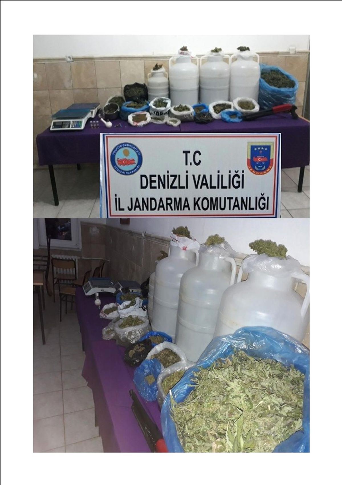 Denizli\'deki Uyuşturucu Operasyonuna: 3 Tutuklama