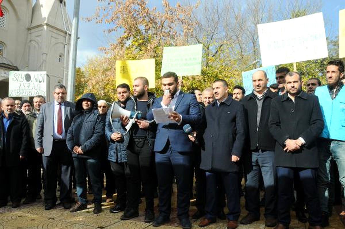 Gaziantep\'te 33 Stk\'dan \'Kudüs\' Protestosu