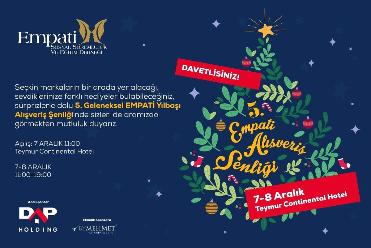 Gaziantep\'te Empati Yılbaşı Alışveriş Şenliği