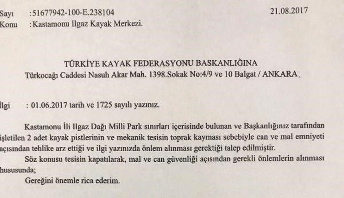Ilgaz Dağı Kayıyor Tesisleri Boşaltın!.. (2)