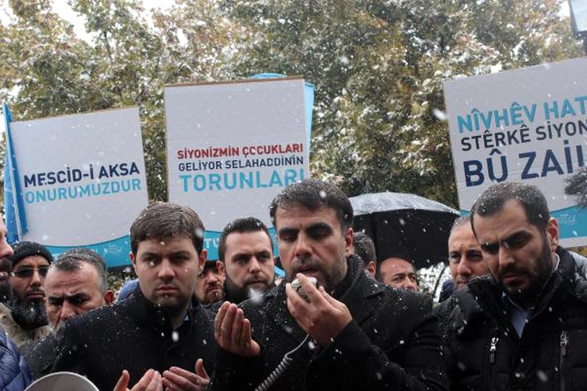 Kayseri\'de Kudüs Eylemi