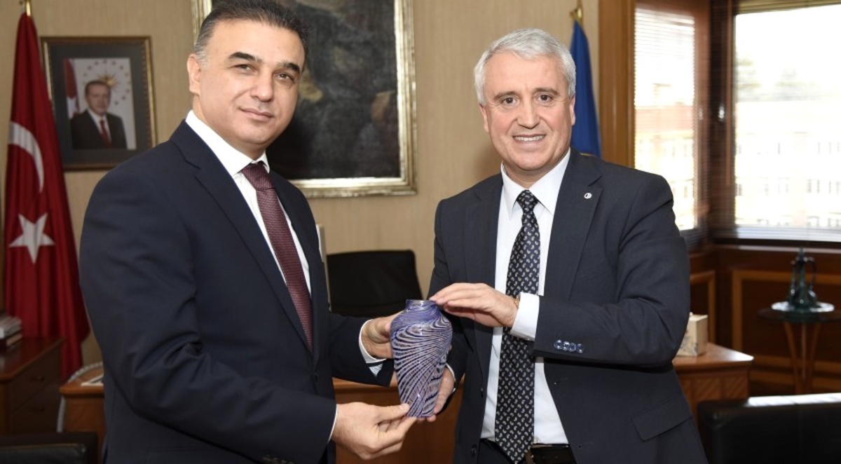 Maliye Bakanlığı\'ndan Rektör Gündoğan\'a Ziyaret