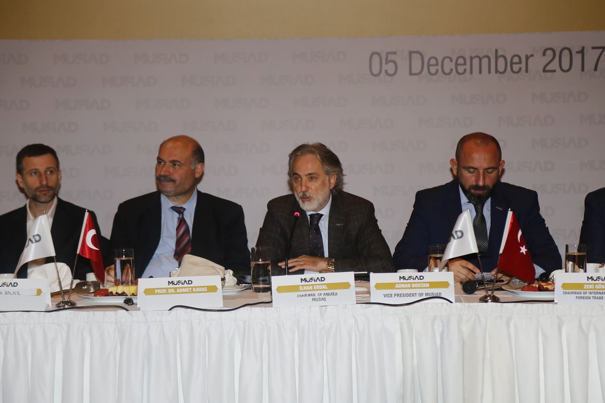 MÜSİAD Ankara Afrika Ticari Ataşelerini Ağırladı