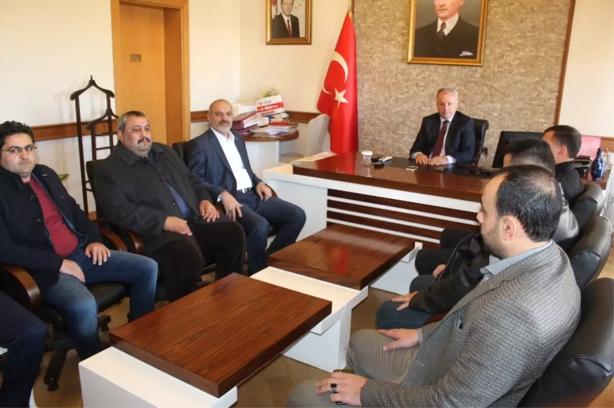 Müsiad\'dan Battalgazi Kaymakamı Abdul Kadir Duran\'a Ziyaret