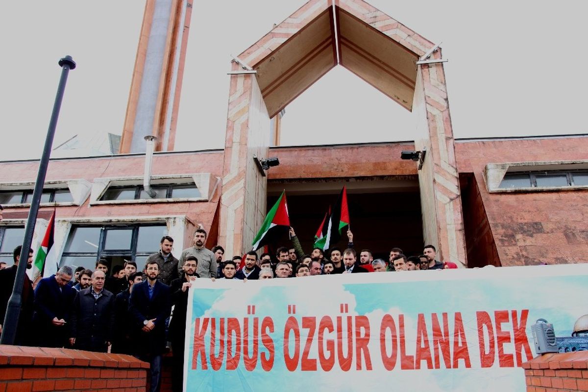 Samsun\'dan Kudüs Tepkisi
