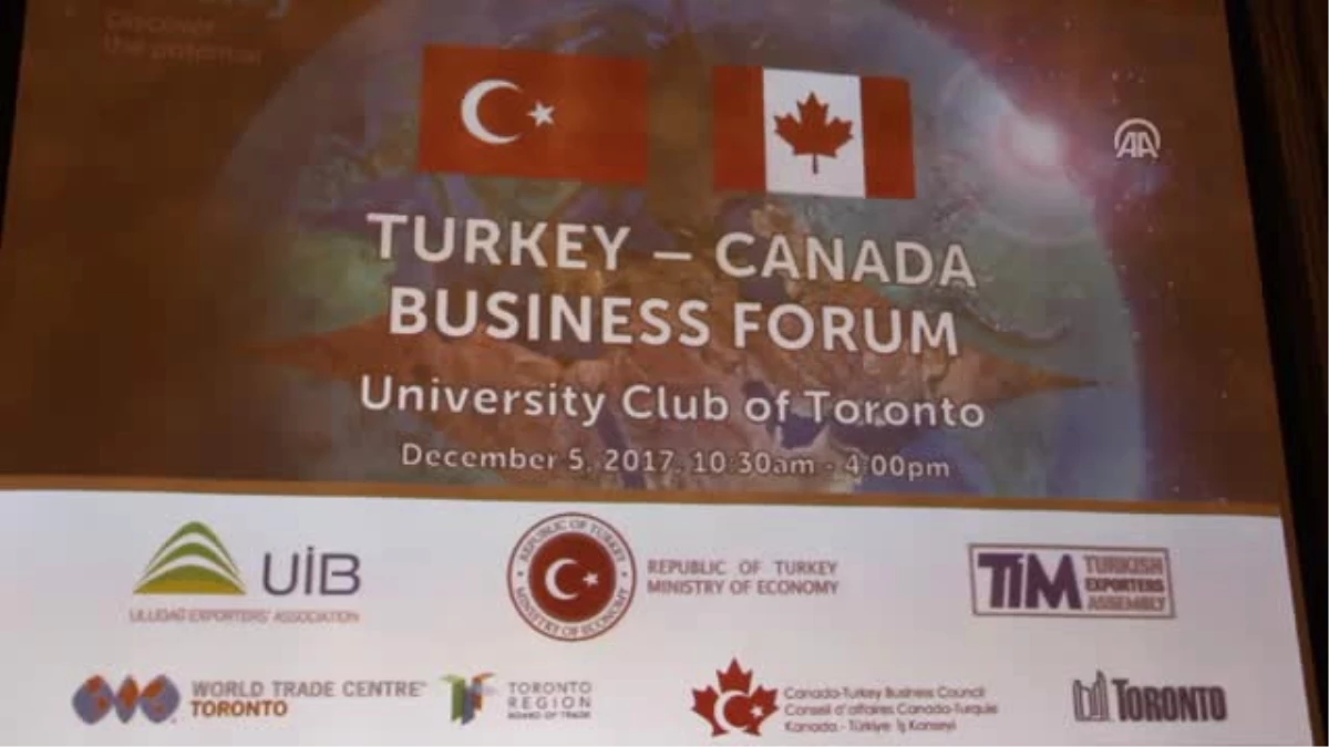 Türkiye-Kanada İş Forumu