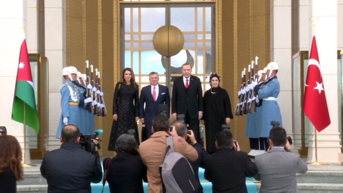 Ürdün Kralı Abdullah Ankara\'da