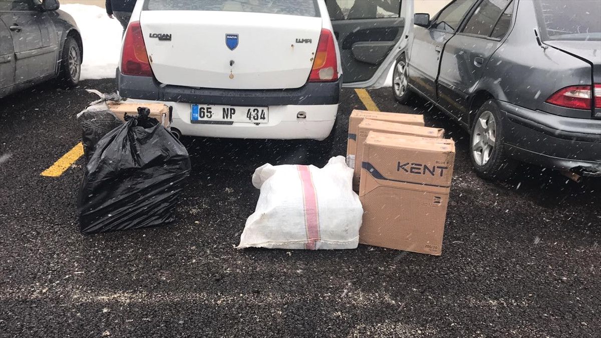Van\'da Kaçak Sigara Operasyonu