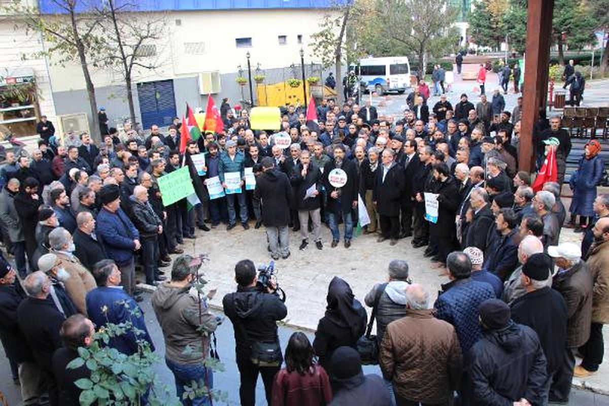 Yalova\'da Kudüs Tepkisi