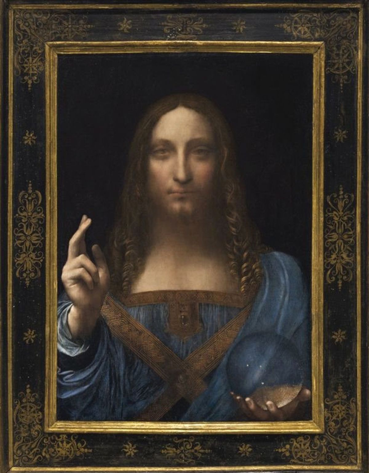 450 Milyon Dolara Satılan da Vinci\'nin \'Dünyanın Kurtarıcısı\' Tablosu Abu Dabi Louvre Müzesi\'ne...