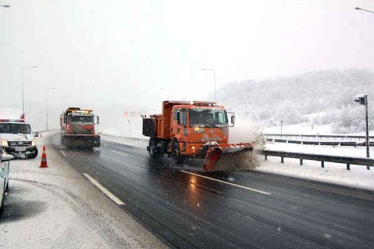 Bolu Dağı\'nda Kışın 154 Kişilik Personel Görev Yapıyor