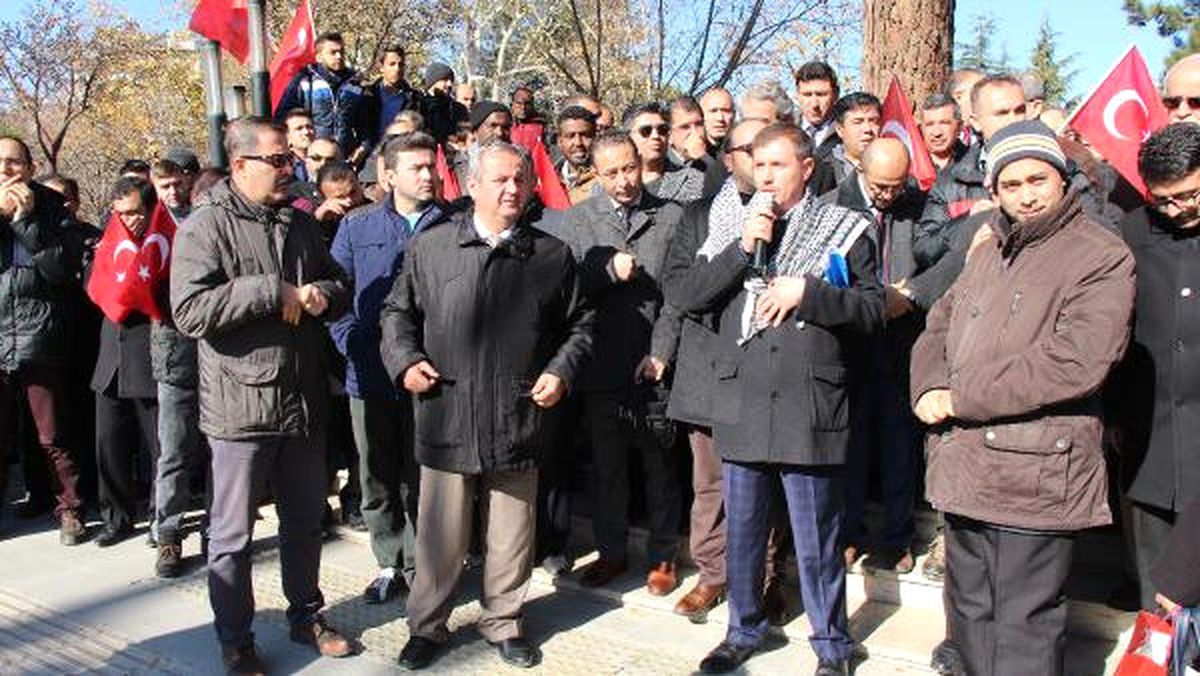 Burdur\'da \'Kudüs\' Protestosu
