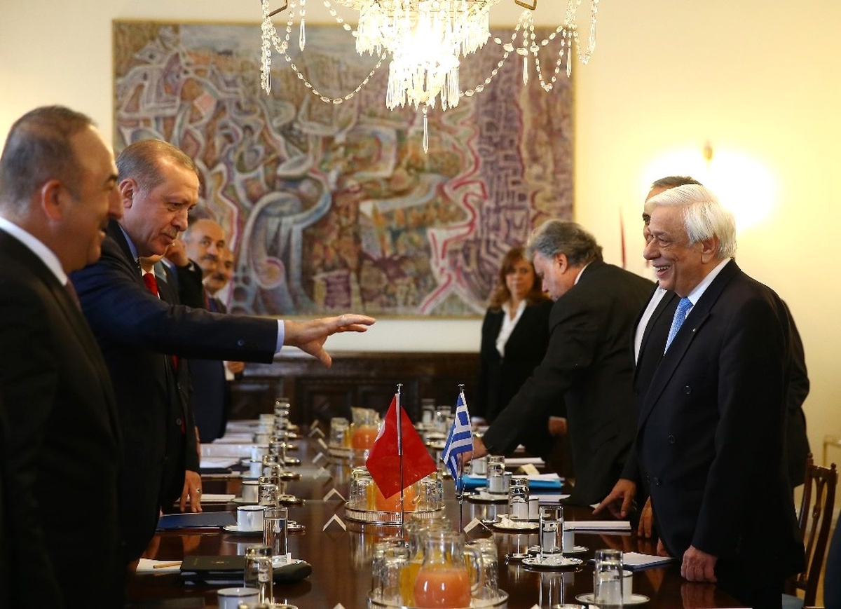 Cumhurbaşkanı Erdoğan, Atina\'da Heyetler Arası Görüşme Gerçekleştirdi