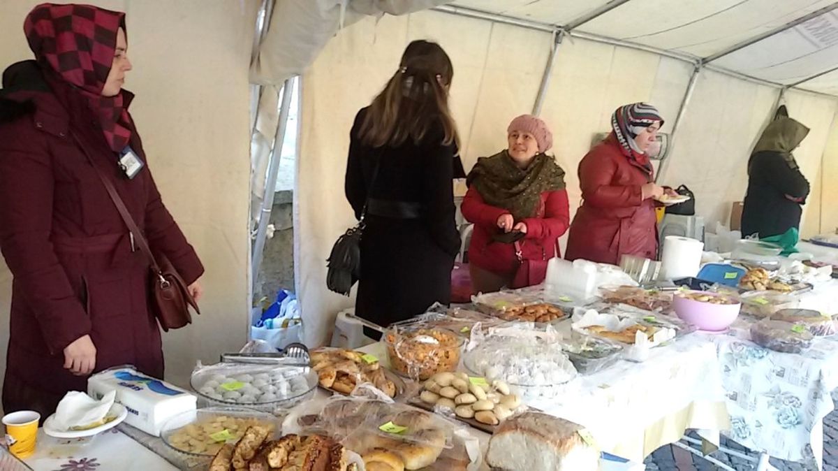Edirne\'de Fatih Sultan Mehmet Kuran Kursu Kermesi