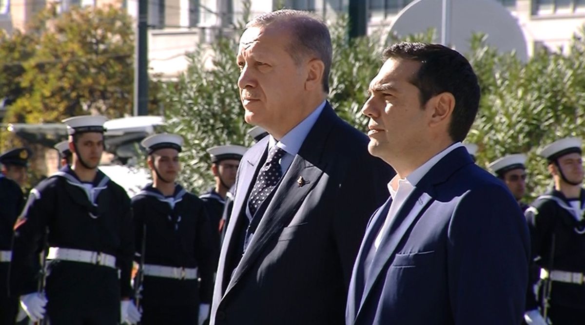 Erdoğan \'Meçhul Asker Anıtı\'na Çelenk Bıraktı