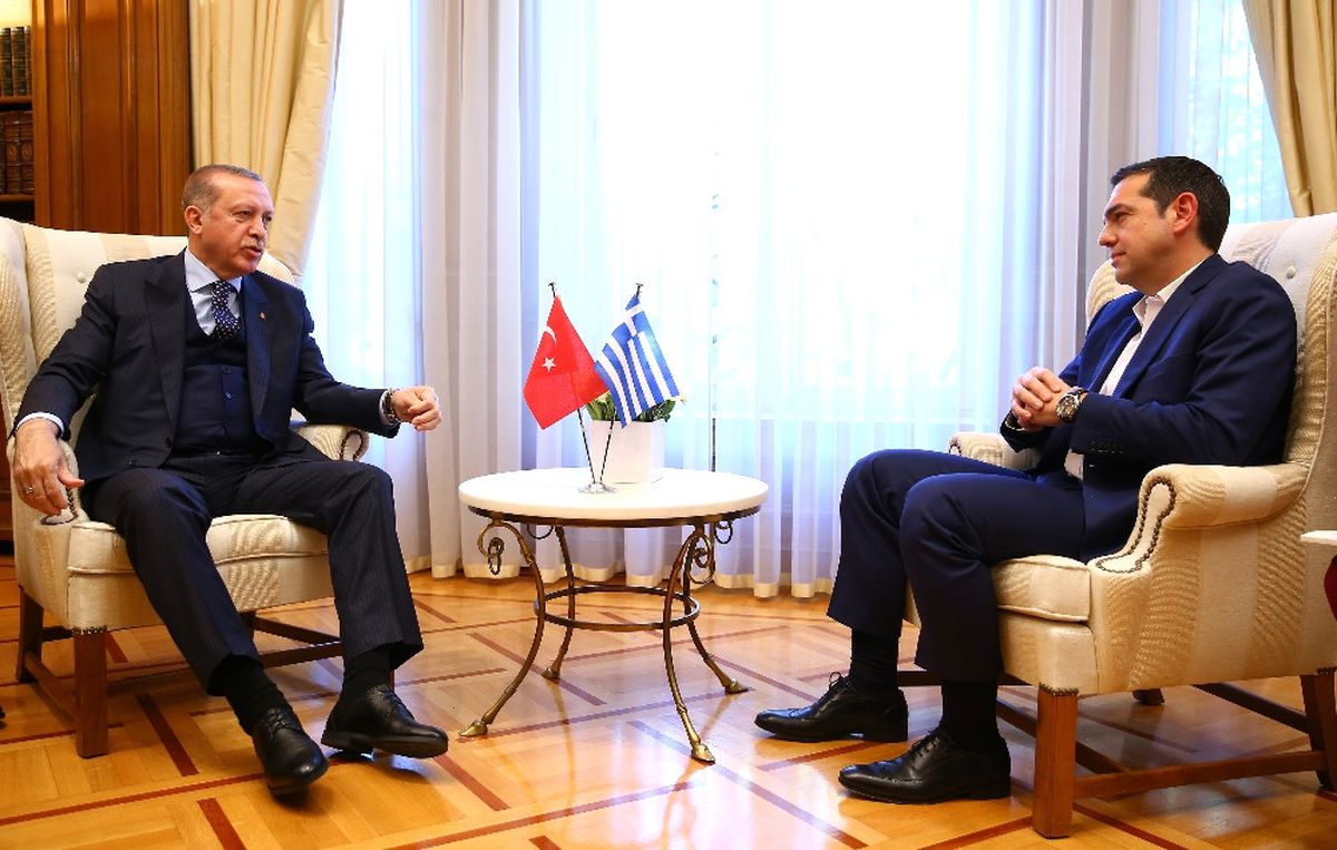 Erdoğan Pavlopoulos ve Çipras\'la Görüştü