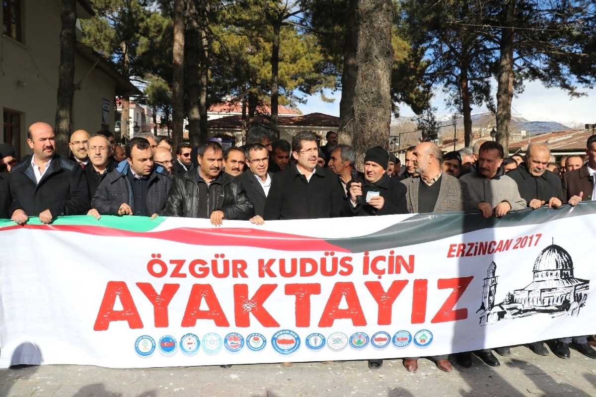 Erzincan Memur- Sen İl Temsilciliği\'nden Kudüs Açıklaması