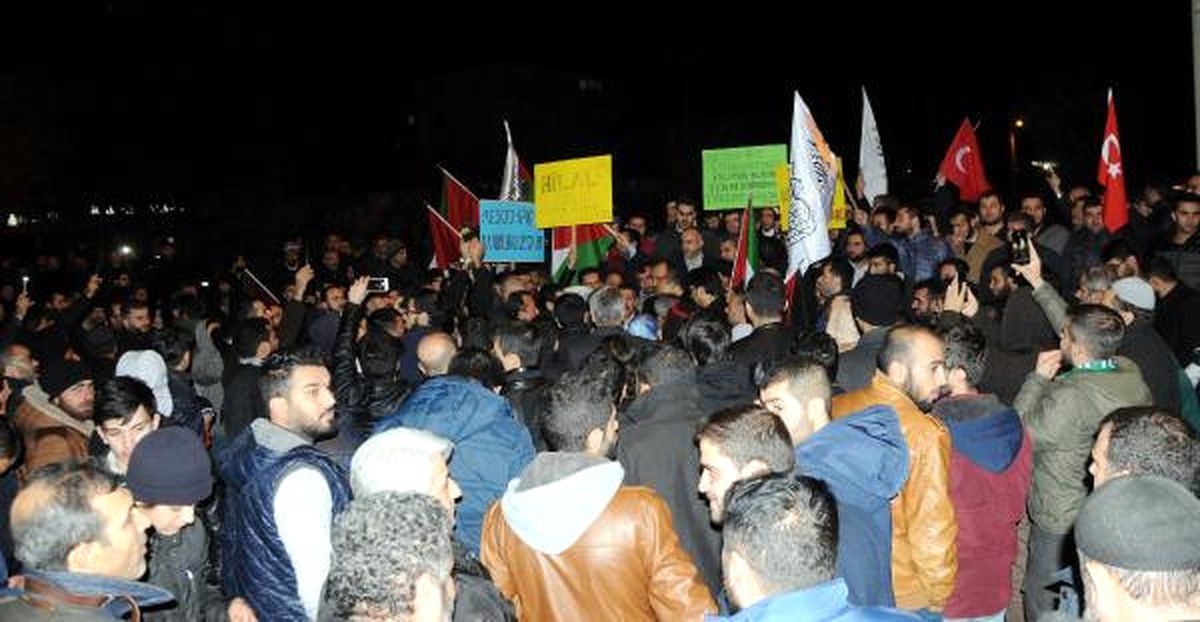 Gaziantep\'te \'Kudüs Protestosu\'