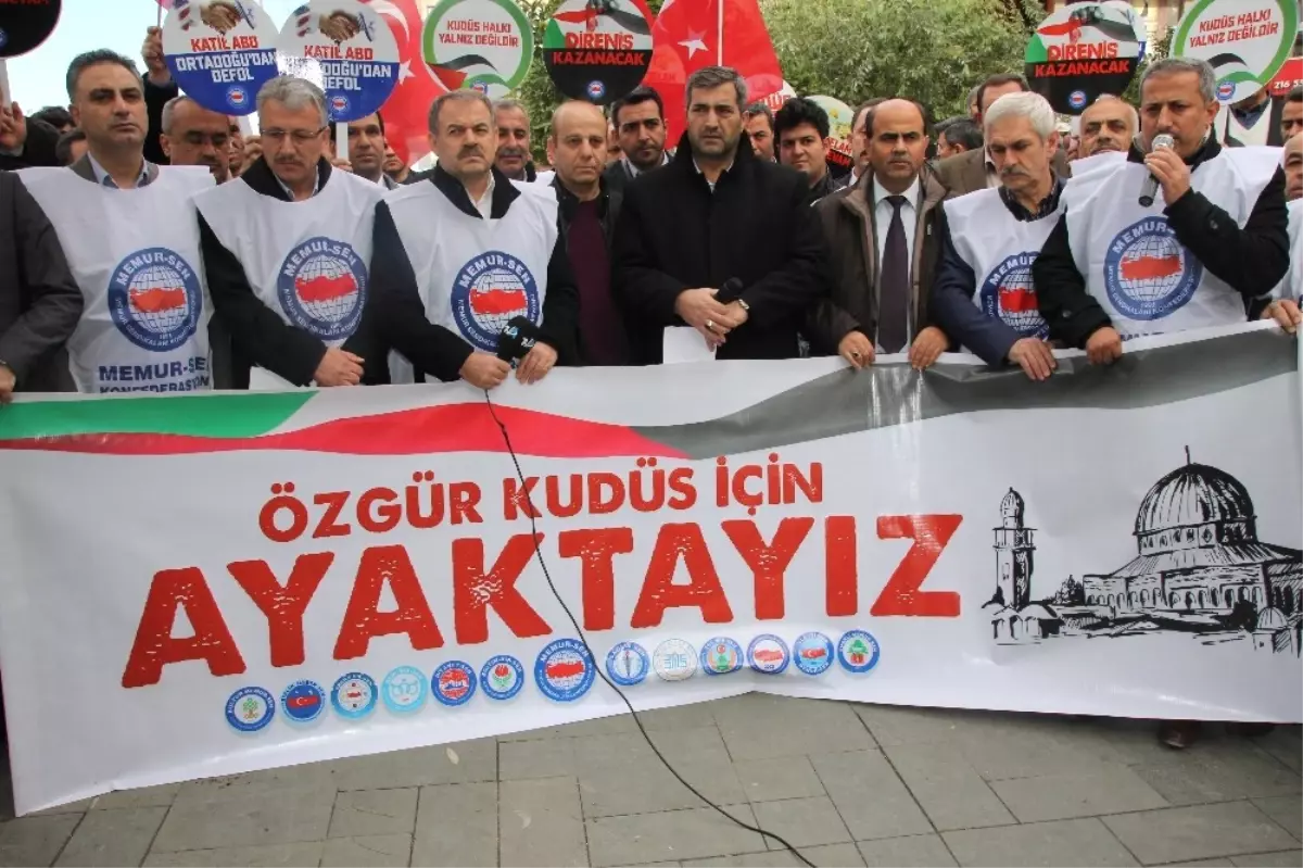 Hatay\'da Kudüs Kararı Protesto Edildi