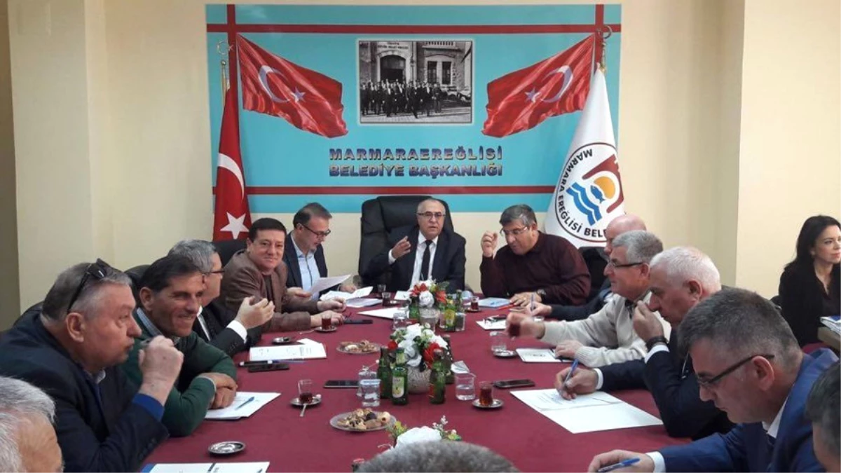 Marmaraereğlisi Belediye Meclisi Oturumunda Gelir Tarifesi Görüşüldü