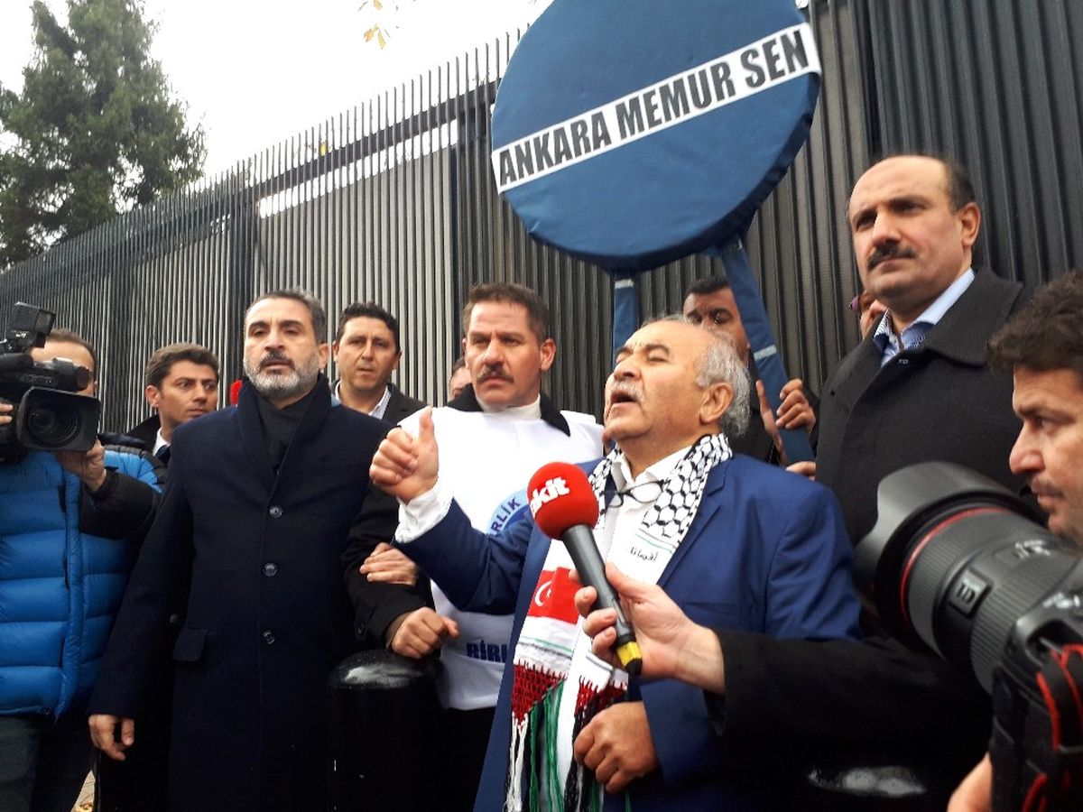 Memur-Sen\'den ABD\'nin Kudüs Kararına Protesto