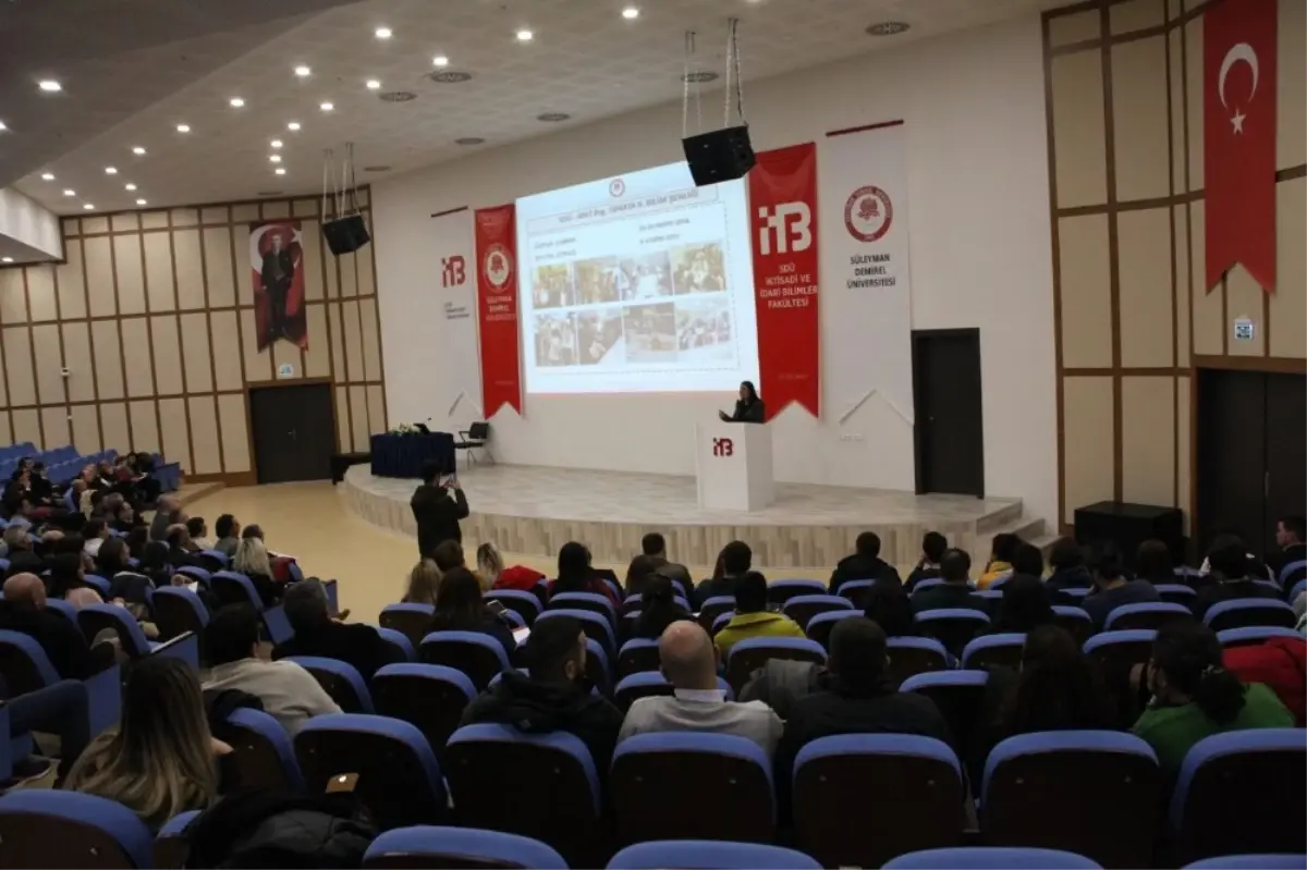 Sdü\'de Tübitak Bilim - Eğitim ve Toplum Bilgilendirme Semineri