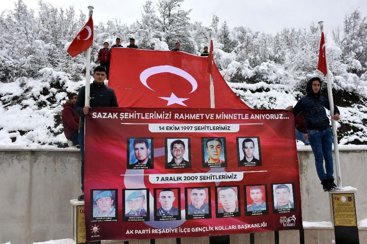 Tokat\'ta Şehit Düşen 11 Asker Törenle Anıldı