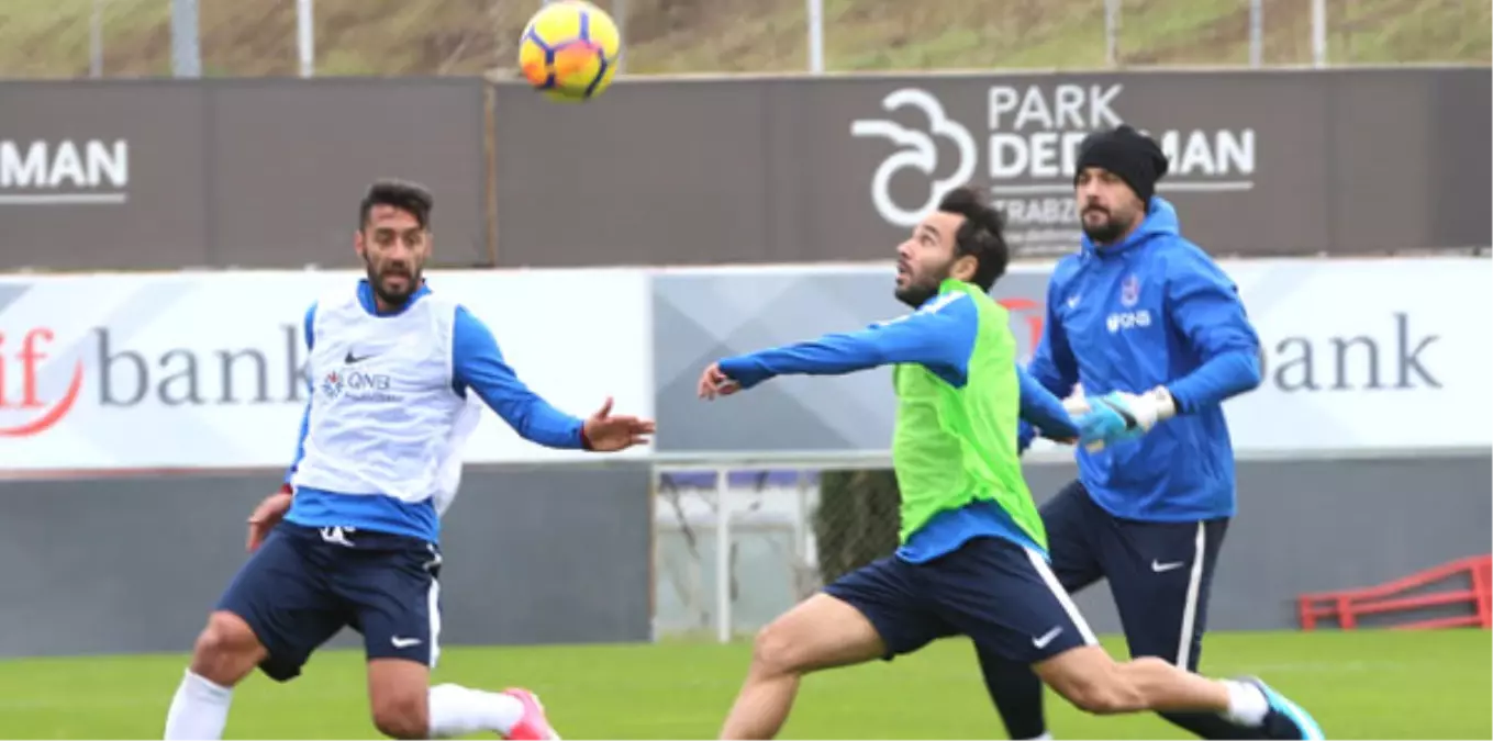 Trabzonspor\'da Kasımpaşa Maçı Hazırlıkları Sürüyor