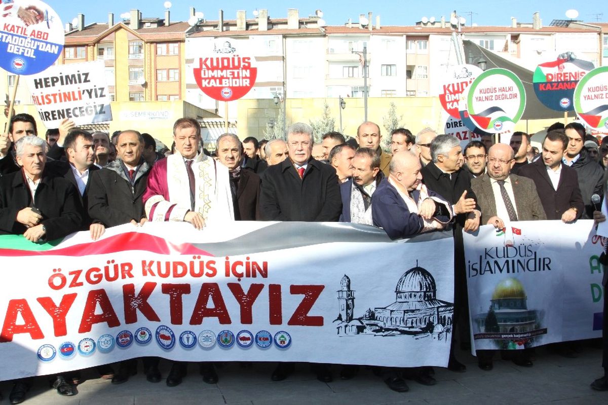 ABD\'nin Kudüs Kararına Çankırı\'dan Tepki