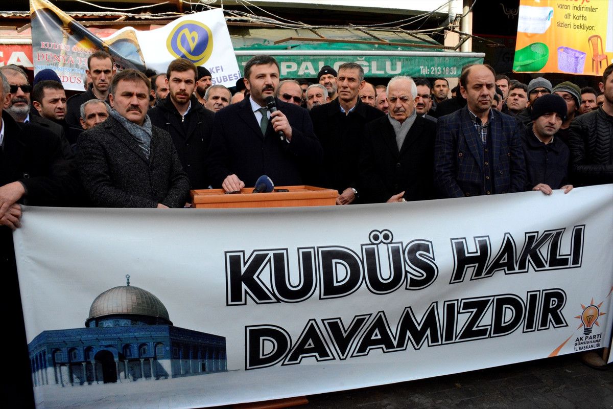 ABD\'nin Kudüs\'ü "İsrail\'in Başkenti" Olarak Tanımasına Tepkiler