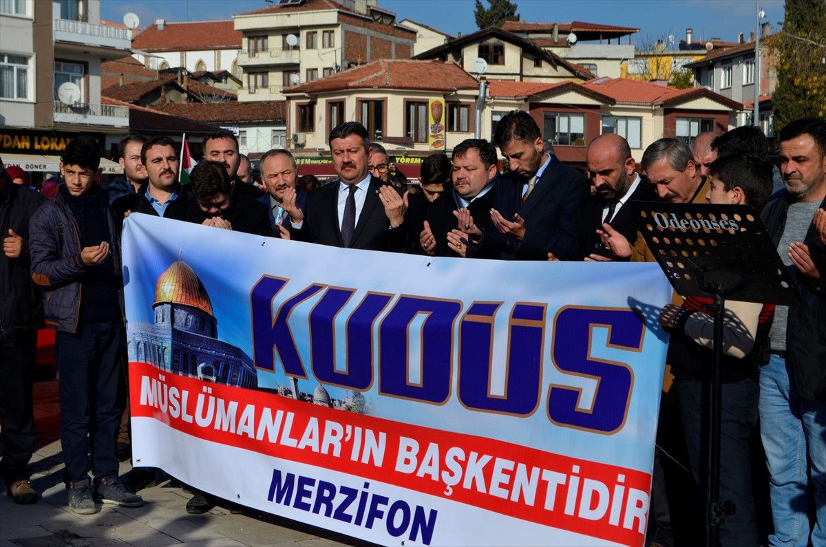 ABD\'nin Kudüs\'ü "İsrail\'in Başkenti" Olarak Tanımasına Tepkiler