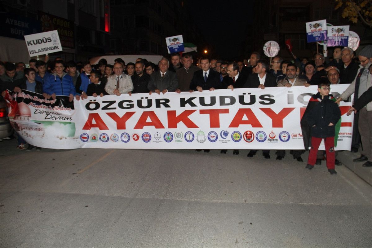 ABD\'nin Kudüs\'ü "İsrail\'in Başkenti" Olarak Tanımasına Tepkiler