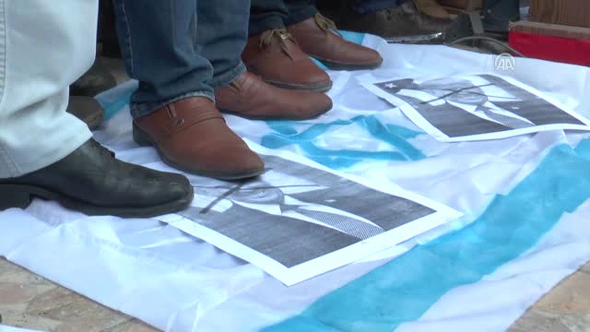 ABD\'nin Kudüs\'ü "İsrail\'in Başkenti" Olarak Tanıması Protesto Edildi