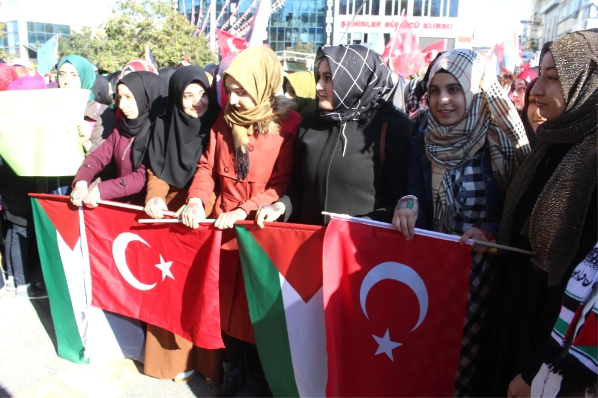 ABD\'ye Kudüs Protestosu