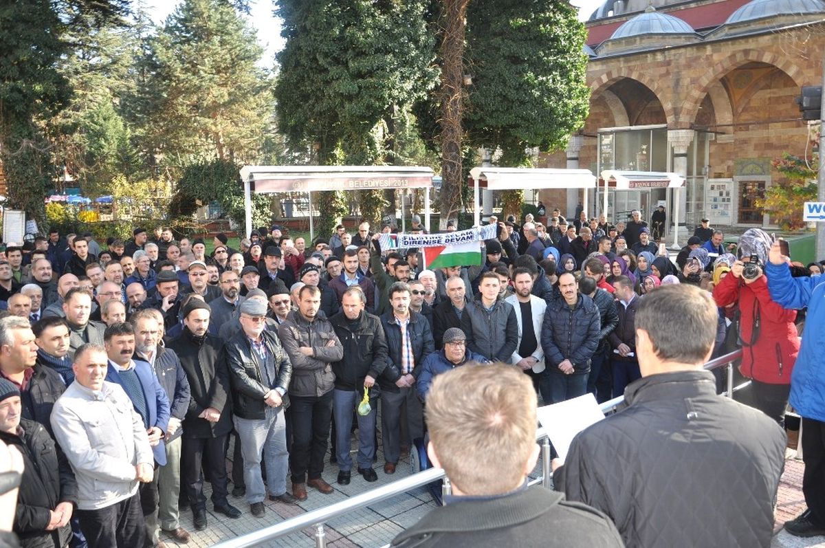 AK Parti Bozüyük İlçe Başkanı Mesut Çetin "Kudüs Kırmızı Çizgimizdir"