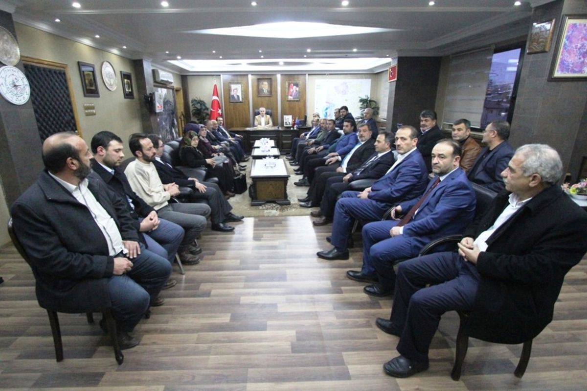 AK Parti İl Yönetiminden Başkan Memiş\'e Ziyaret