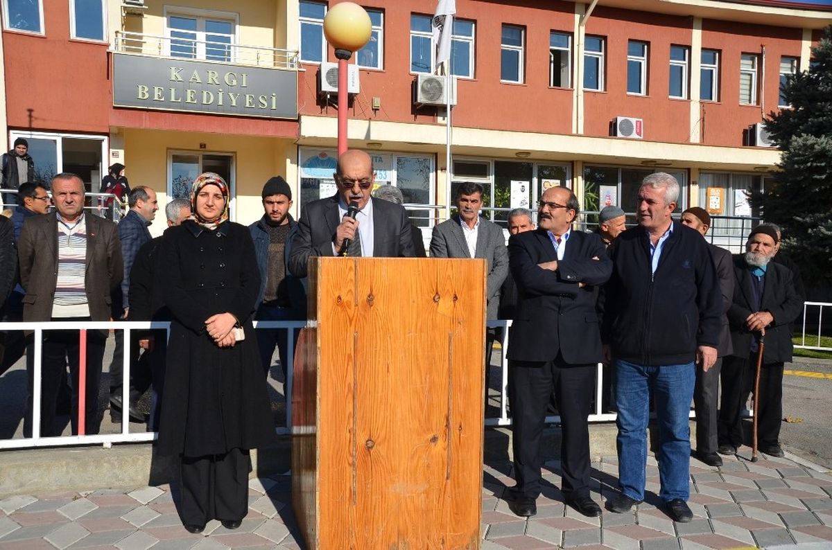 Amerika\'nın Kudüs Kararı Kargı\'da Protesto Edildi