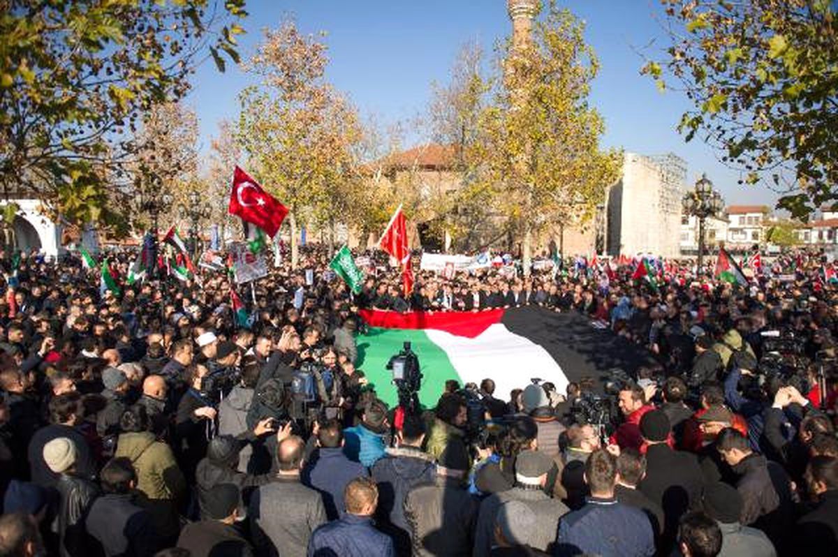 Ankara\'da Kudüs Protestosu