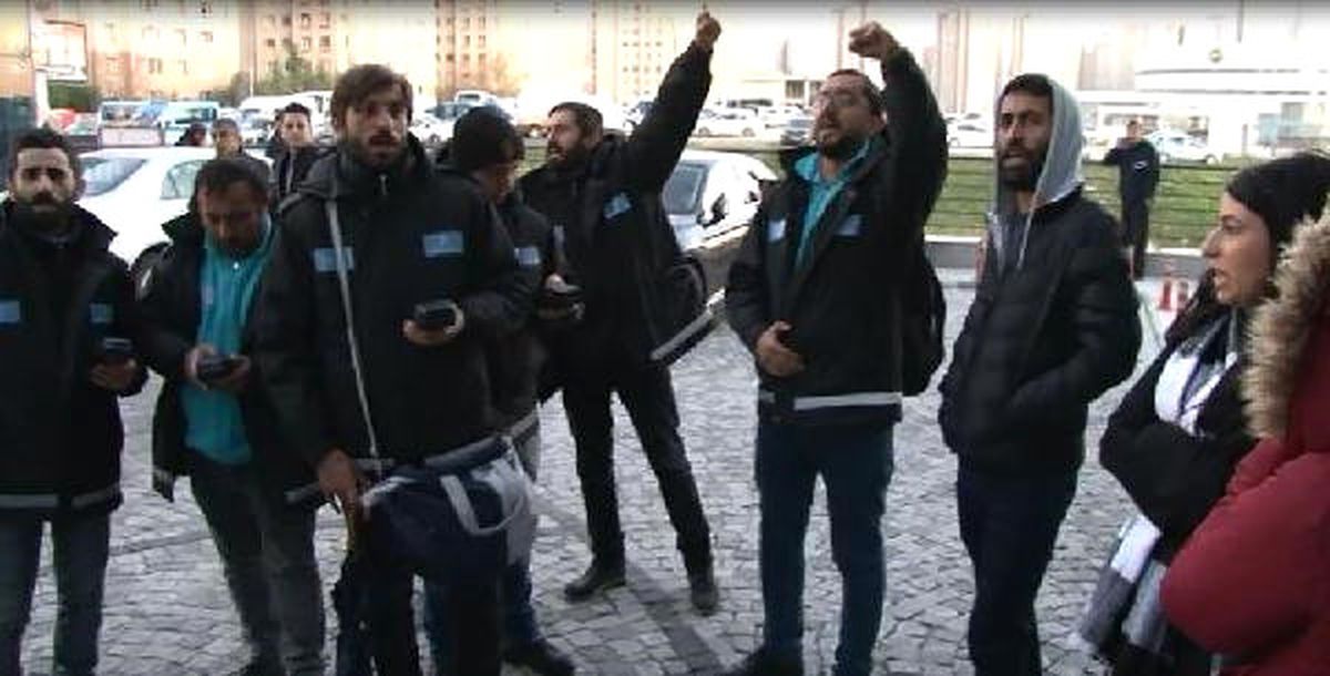 Ataşehir Belediyesi Önünde Hareketlilik (1)