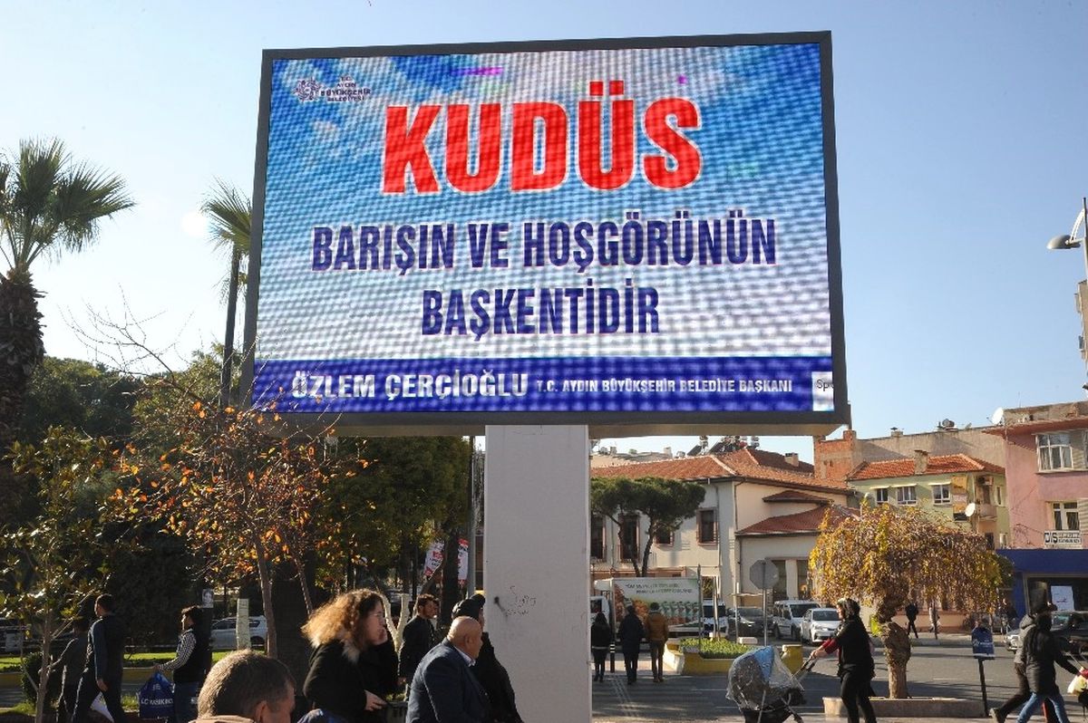 Aydın\'da Yürekler Kudüs\'le Atıyor