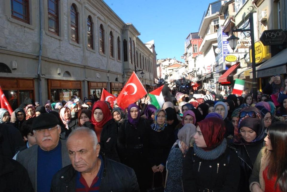 Bartınlılar, Kudüs\'ün Özgürlüğü İçin Meydanlara Çıktı